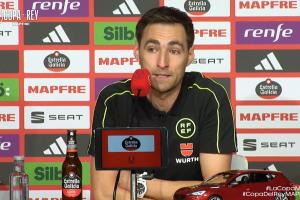 开云体育-泪洒发布会！科贝：皇马要求更换国王杯决赛裁判，认为他没准备好