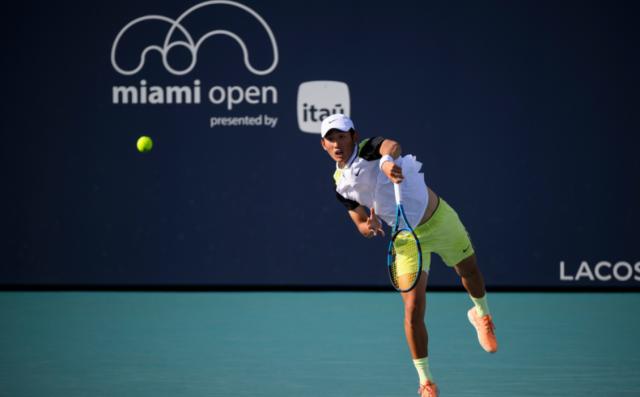 开云登录观看-迈阿密首胜 商竣程本赛季对世界前50战绩：6胜3负！